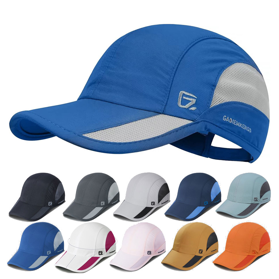 Running Cap Lightweight - GADIEMKENSD Unisex sneldrogende sportpet Verstelbare lichtgewicht