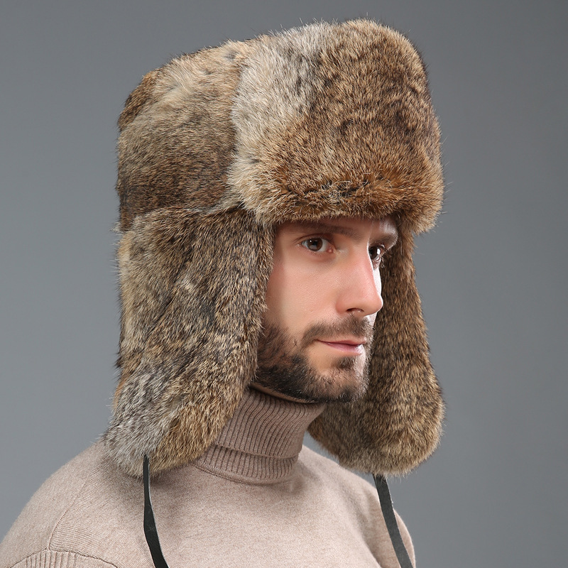 Trapper Hat Ear Flap - Warme Russische Ushanka-bombermuts met oorkleppen, trappermuts