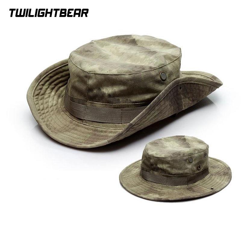 Boonie Hat Tactical - Top Kwaliteit Dikker Camouflage Boonie Hoed