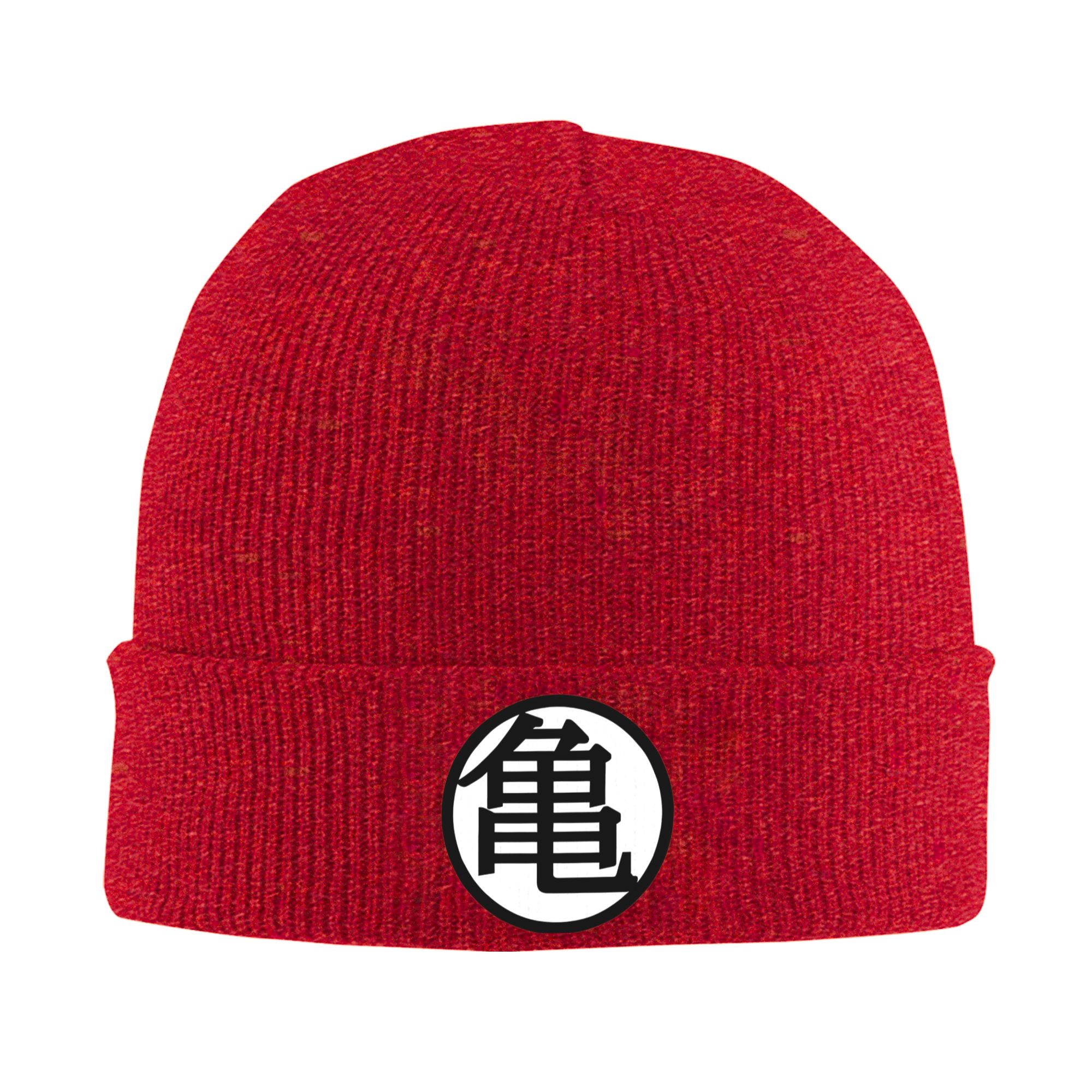 Beanie Cuffed Knit - d-Dragon-Ball-l DragonBallz dbz Ribgebreide muts met