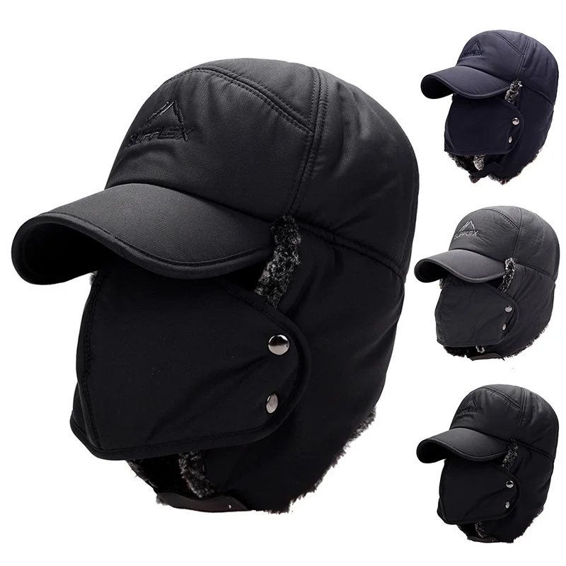 Trapper Hat Ear Flap - Winterbont warme winddichte muts heren dames