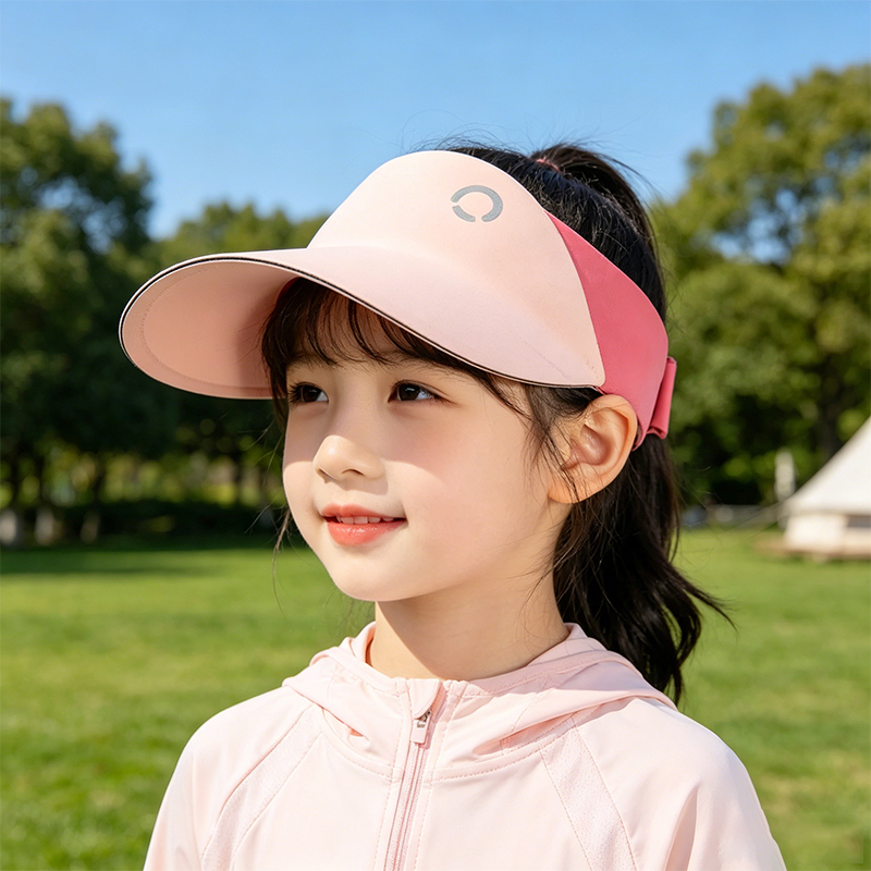 Running Cap Lightweight - Verstelbare UV-beschermende zonneklep voor kinderen, lichtgewicht,