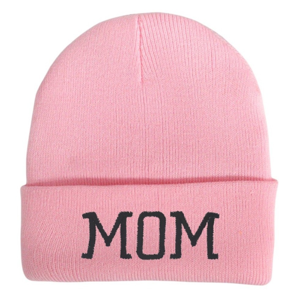 Beanie Cuffed Knit - Minimalistische ouder-kind bijpassende muts voor mama