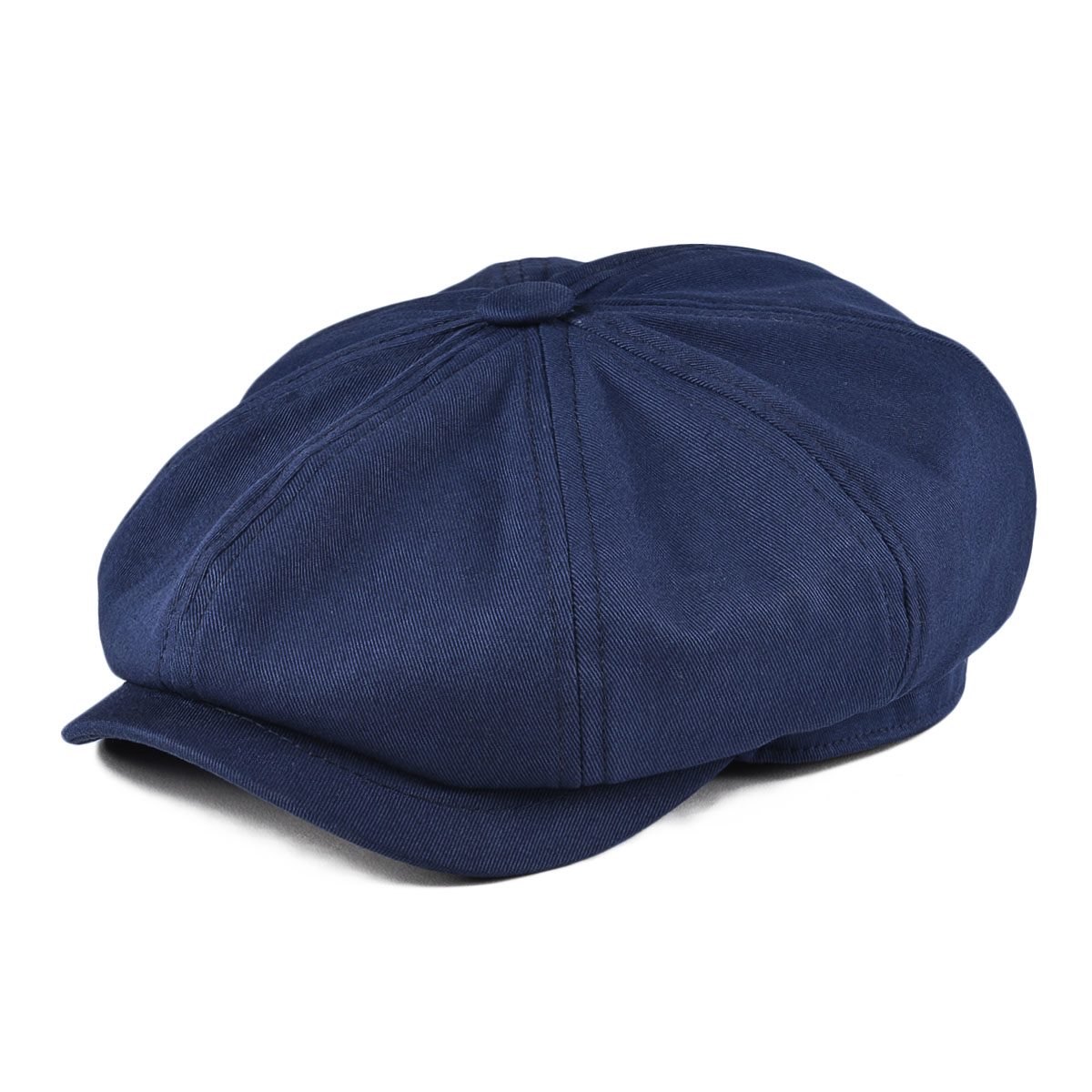 Newsboy Cap Ivy - BOTVELA Heren Newsboy Cap Twill Katoen