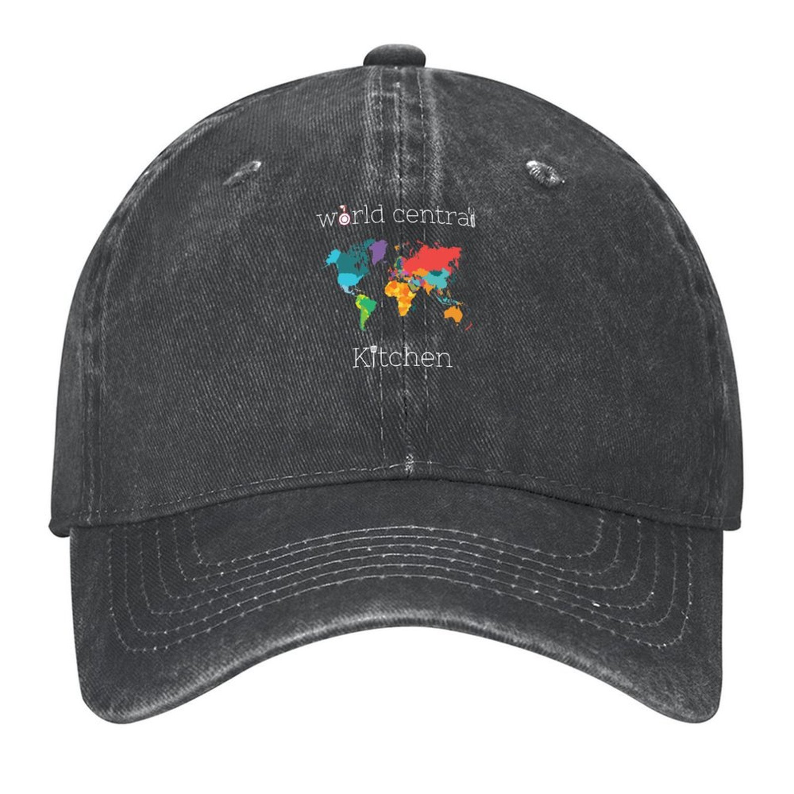 Golf Cap Dad - wereld centrale keuken Baseball Cap feesthoed