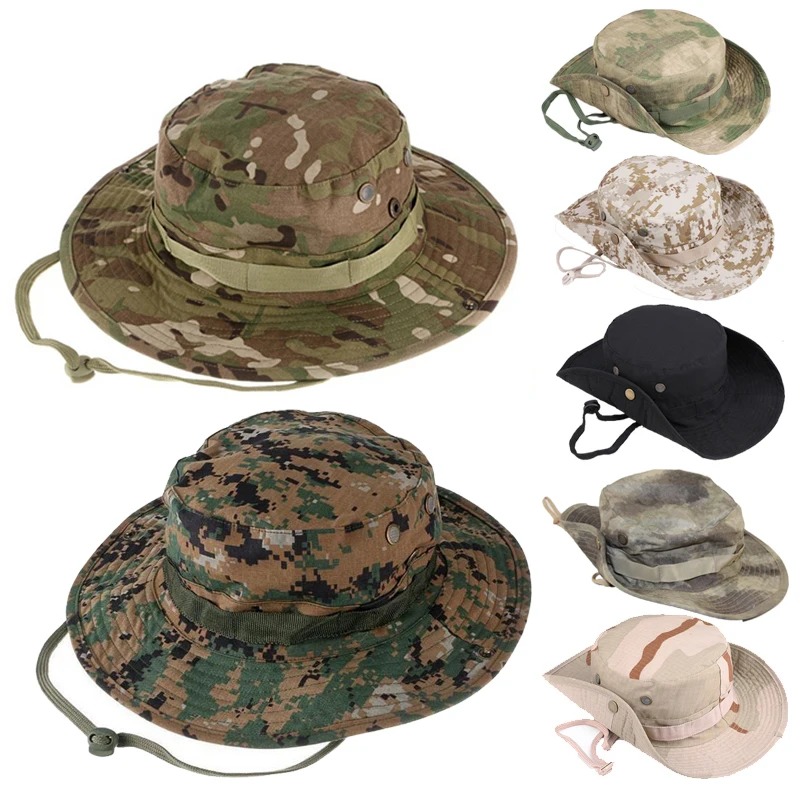 Boonie Hat Tactical - Camouflage Tactische Boonie Hoeden Camping Klimmen
