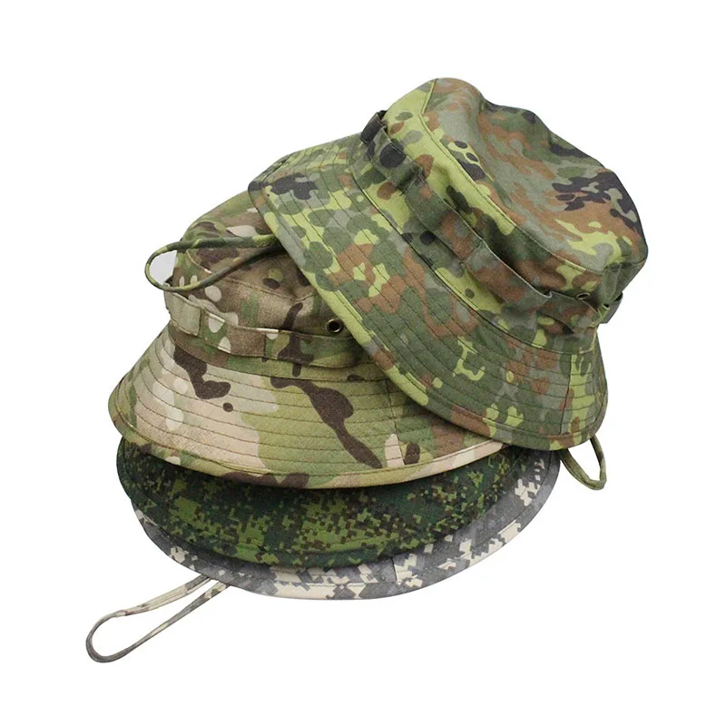 Boonie Hat Tactical - Camouflage Boonie Hoed Multicam Panama Caps