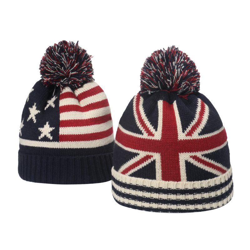 Beanie Cuffed Knit - Unisex wintermuts met manchetten, gebreide warme