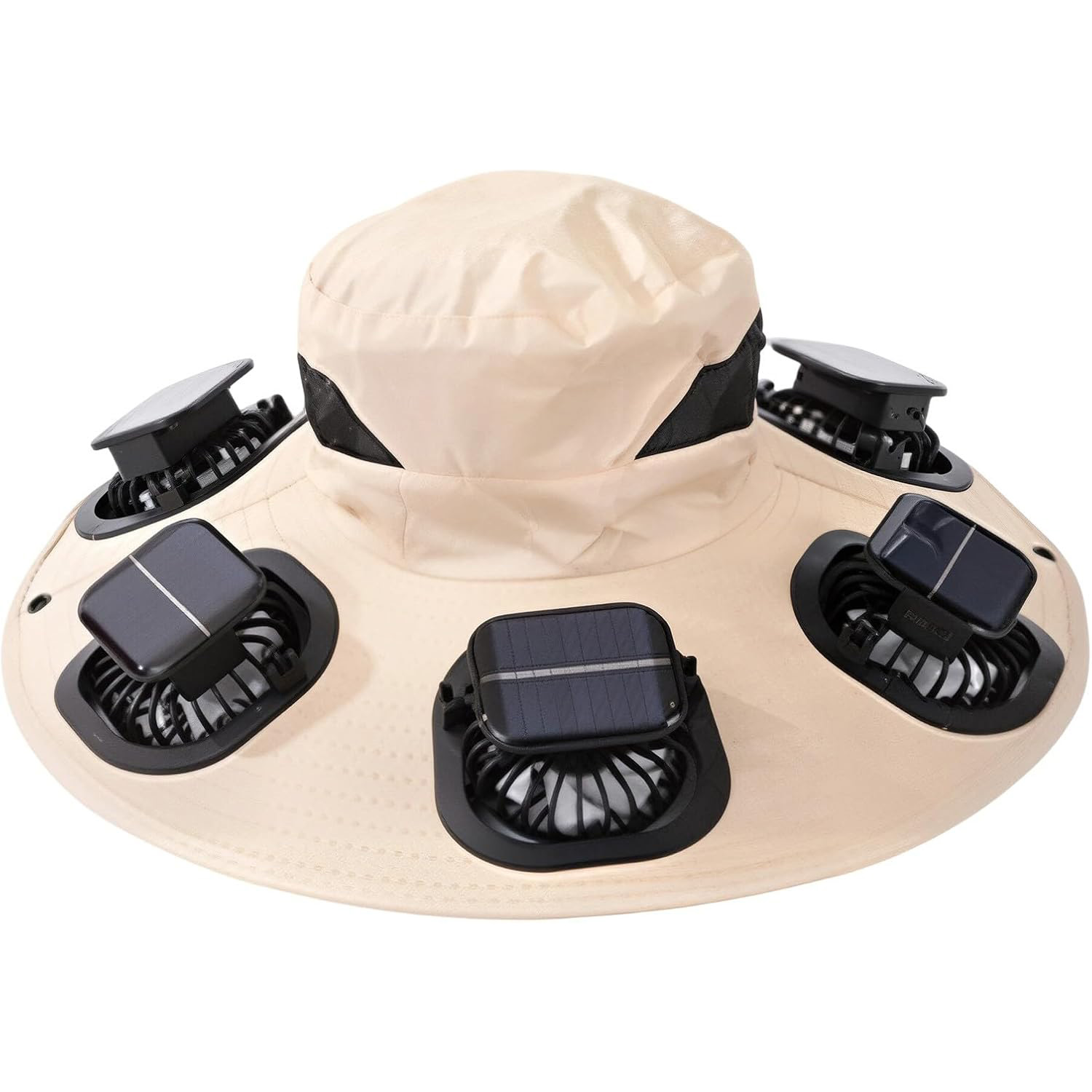 2026 Hot Summer 6 Fans Visor C - Sun Hat Wide Brim recensie en prijs