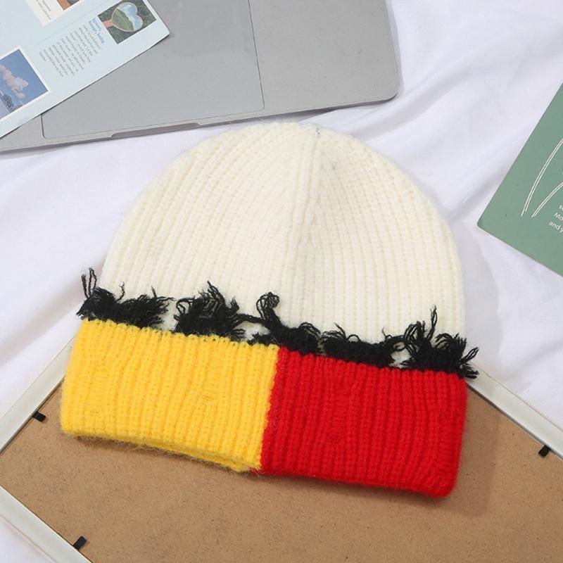 Koreaanse versie kleuraanpassi - Beanie Cuffed Knit recensie en prijs