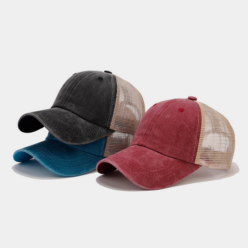 Vintage gewassen denim mesh ba - Trucker Cap Mesh recensie en prijs