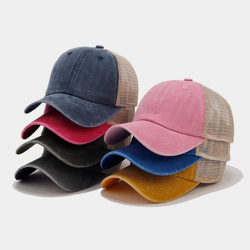 Vintage gewassen denim mesh ba - Trucker Cap Mesh recensie en prijs