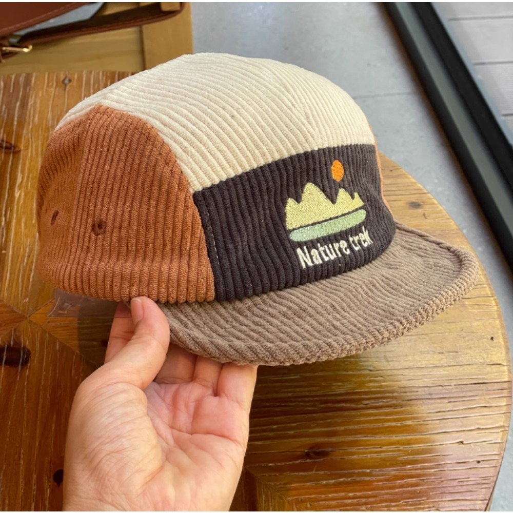 5-delige korte pet met klep vo - Corduroy Cap 5 Panel recensie en prijs