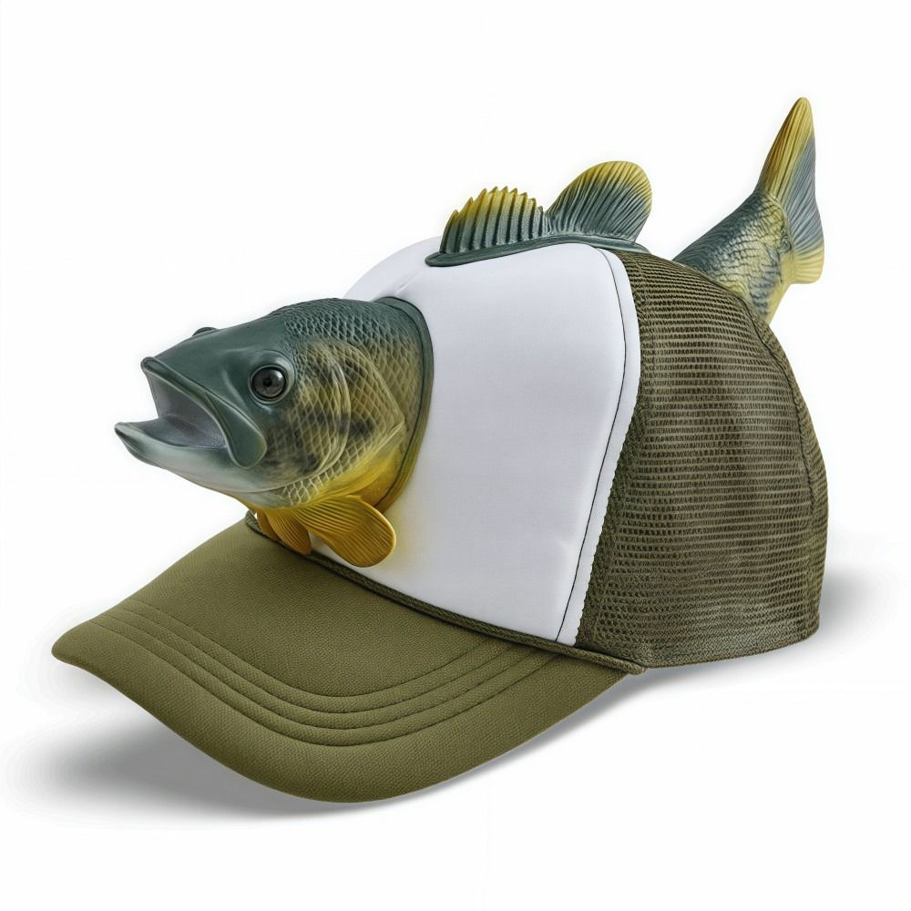 Grappige 3D Vis Dieren Trucker - Trucker Cap Mesh recensie en prijs