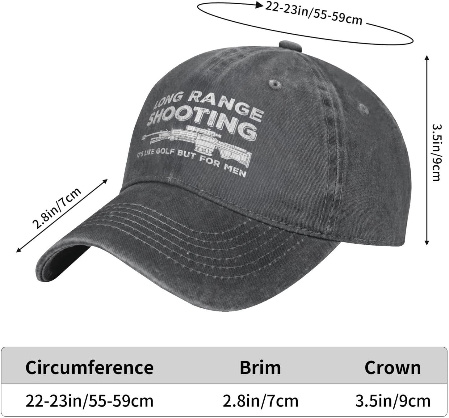 Grappige Hoed Lange Afstanden  - Golf Cap Dad recensie en prijs
