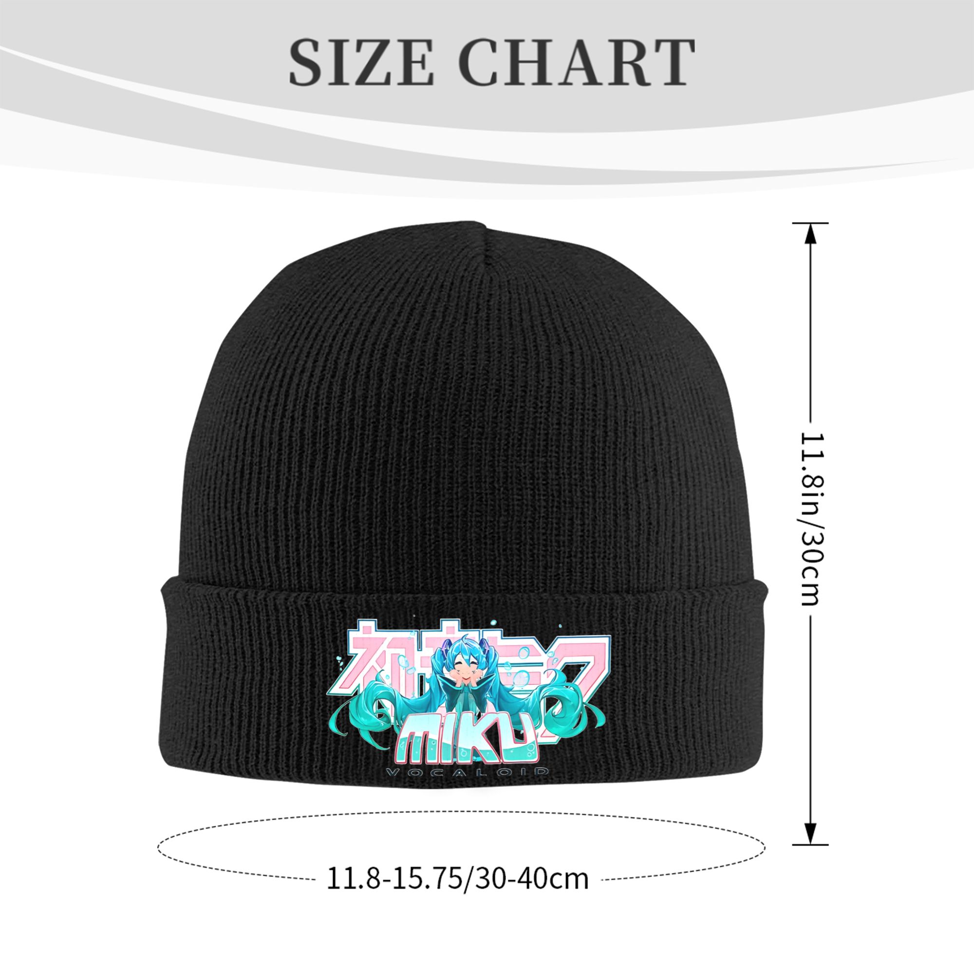 Hatsune Miku ribgebreide muts  - Beanie Cuffed Knit recensie en prijs