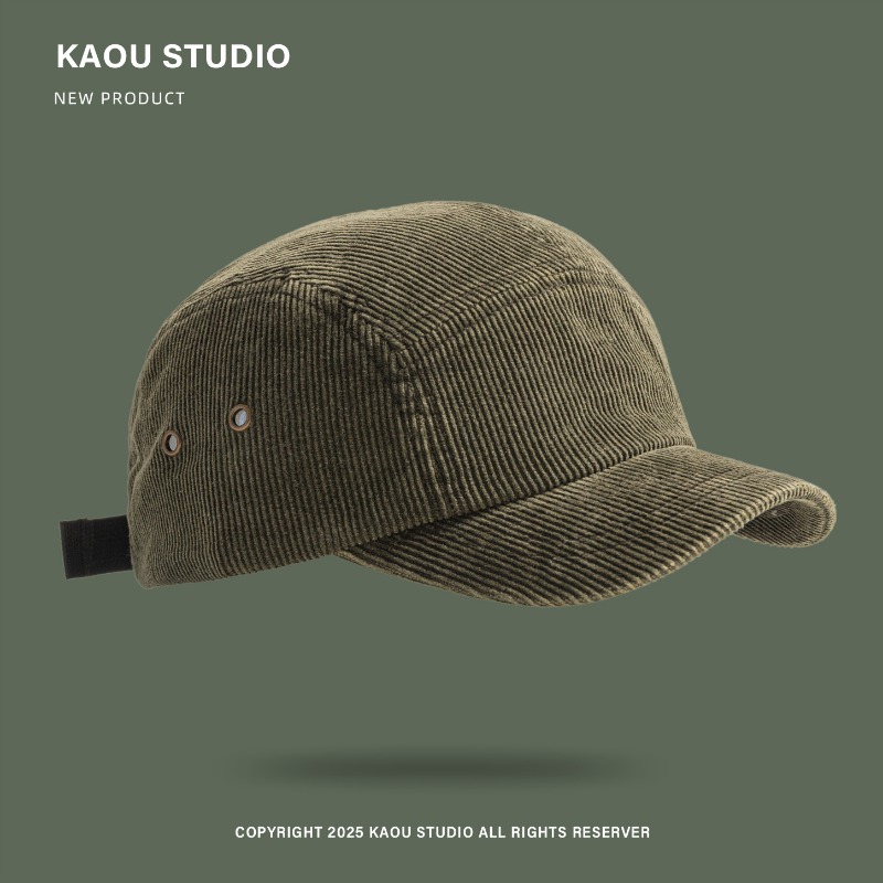 Unisex 5-panel corduroy pet, e - Corduroy Cap 5 Panel recensie en prijs