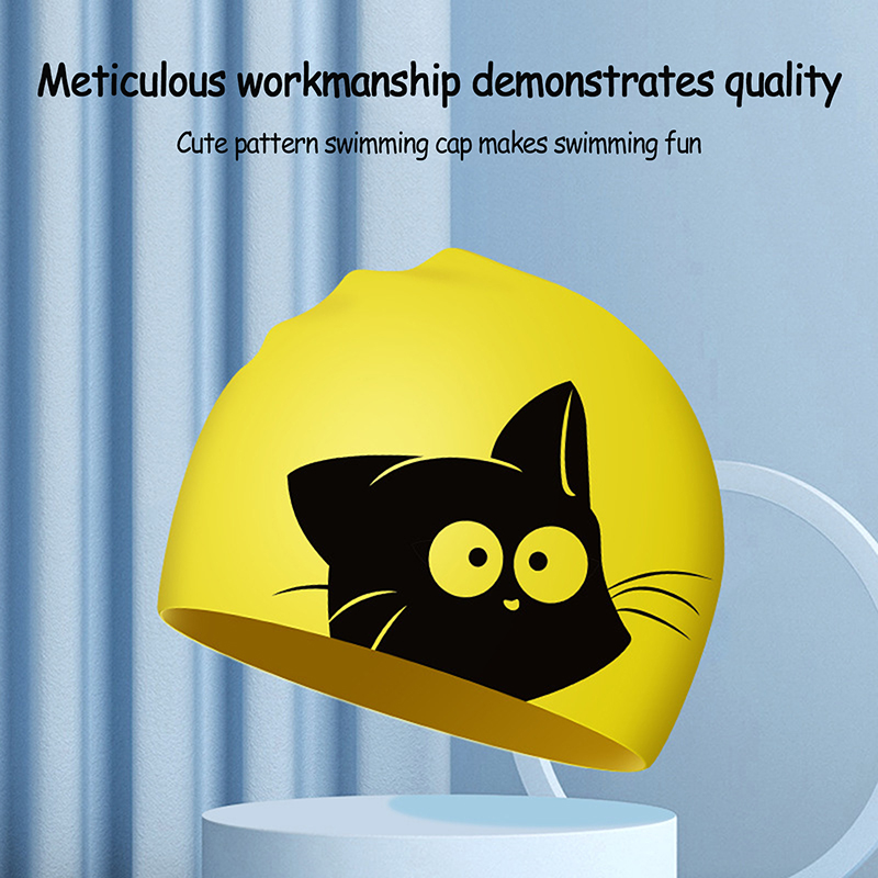 Leuke Kat Badmuts Voor Lang Ha - Swim Hat Silicone recensie en prijs
