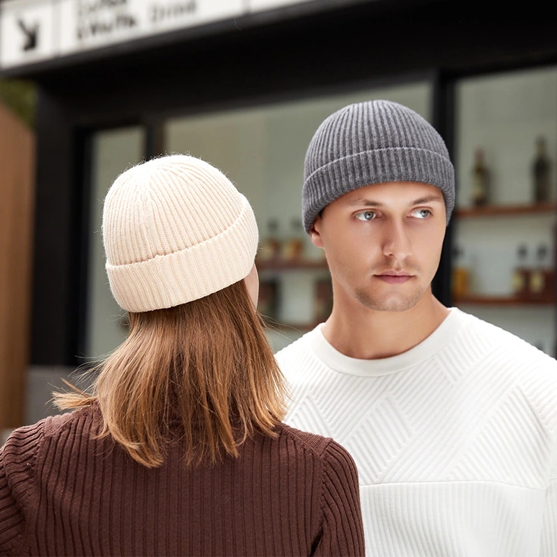 Winter gebreide muts Warme bui - Beanie Cuffed Knit recensie en prijs