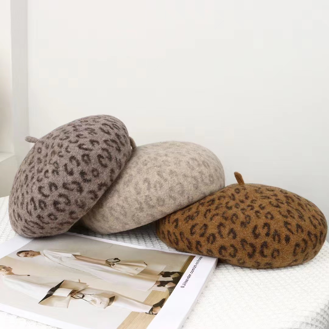 Nieuwe luipaardprint herfst-wi - Beret French Wool recensie en prijs