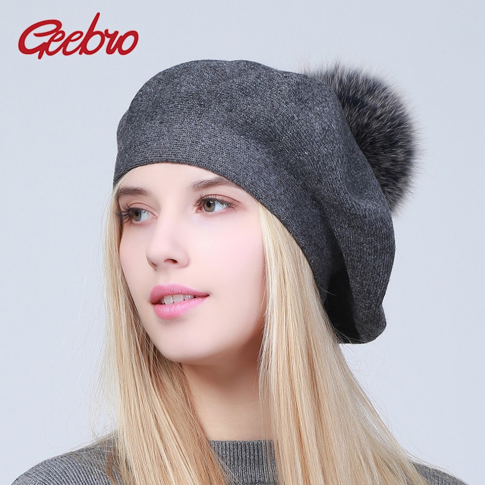 Geebro Dames Baret Hoed Winter - Beret French Wool recensie en prijs