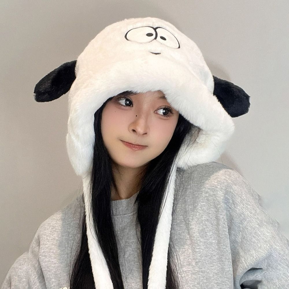 Cartoon schattige hondenoren d - Beanie Cuffed Knit recensie en prijs
