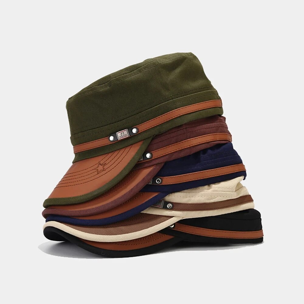 Casual Cadet Hat Man Flat Top  - Dad Hat Cotton recensie en prijs