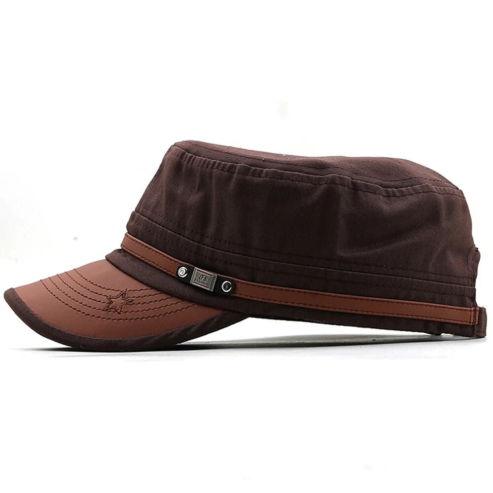 Casual Cadet Hat Man Flat Top  - Dad Hat Cotton recensie en prijs