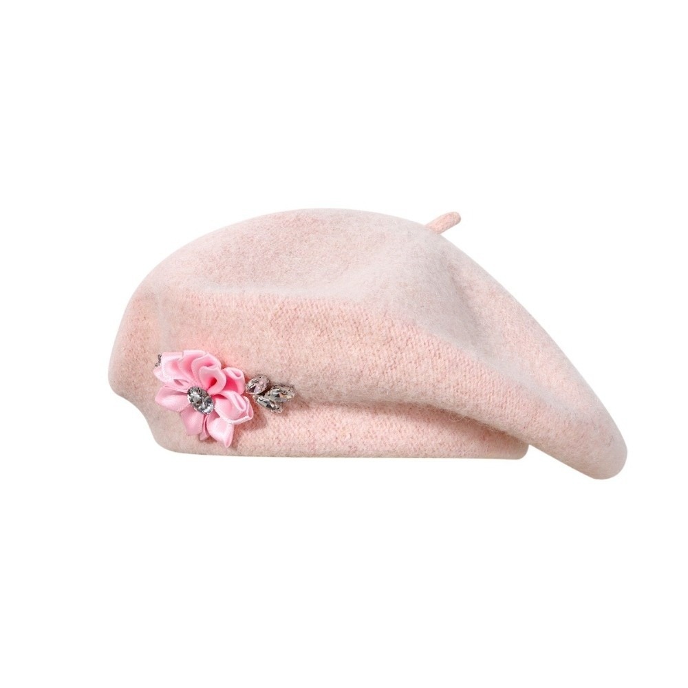 Zoete effen wollen baret met k - Beret French Wool recensie en prijs