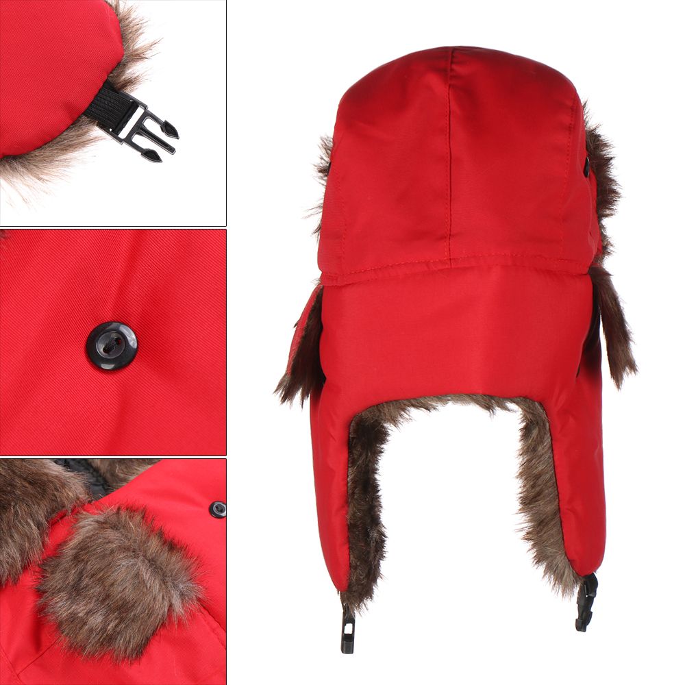 Warme oorwarmers ski-muts wint - Trapper Hat Ear Flap recensie en prijs