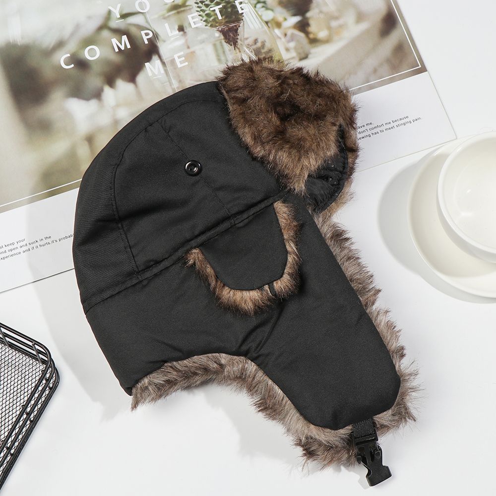 Warme oorwarmers ski-muts wint - Trapper Hat Ear Flap recensie en prijs