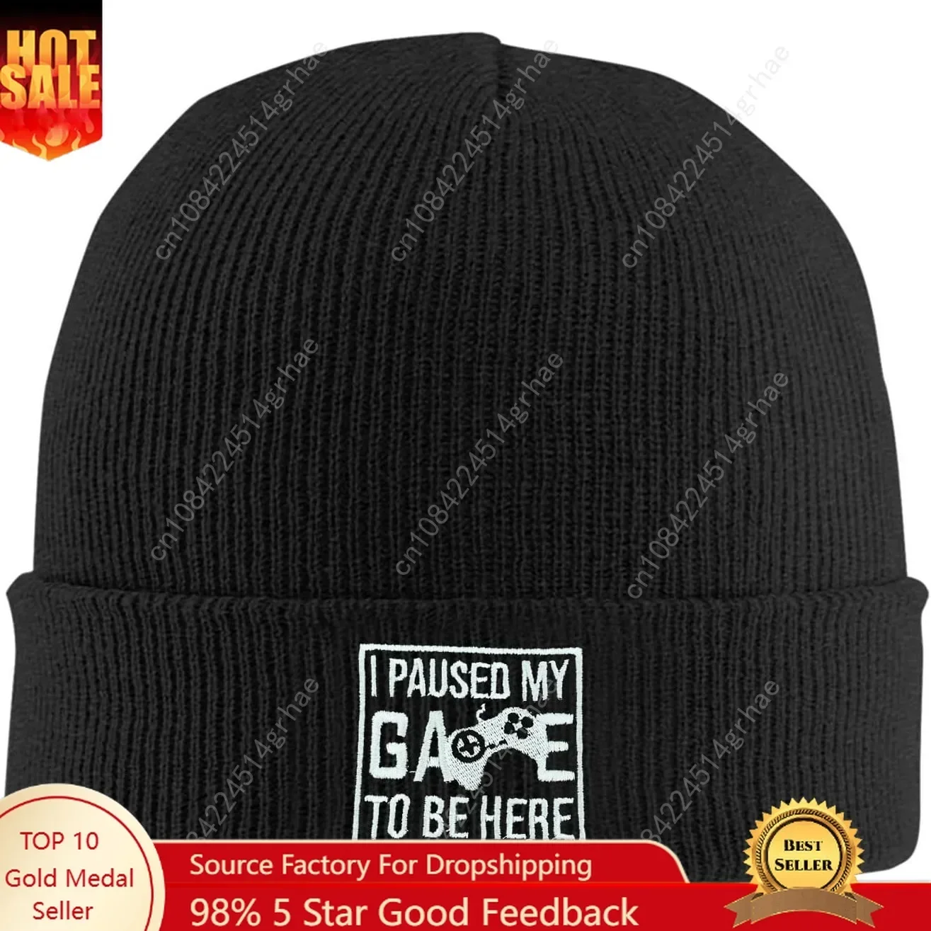 Visborduurwerk muts winter war - Beanie Cuffed Knit recensie en prijs