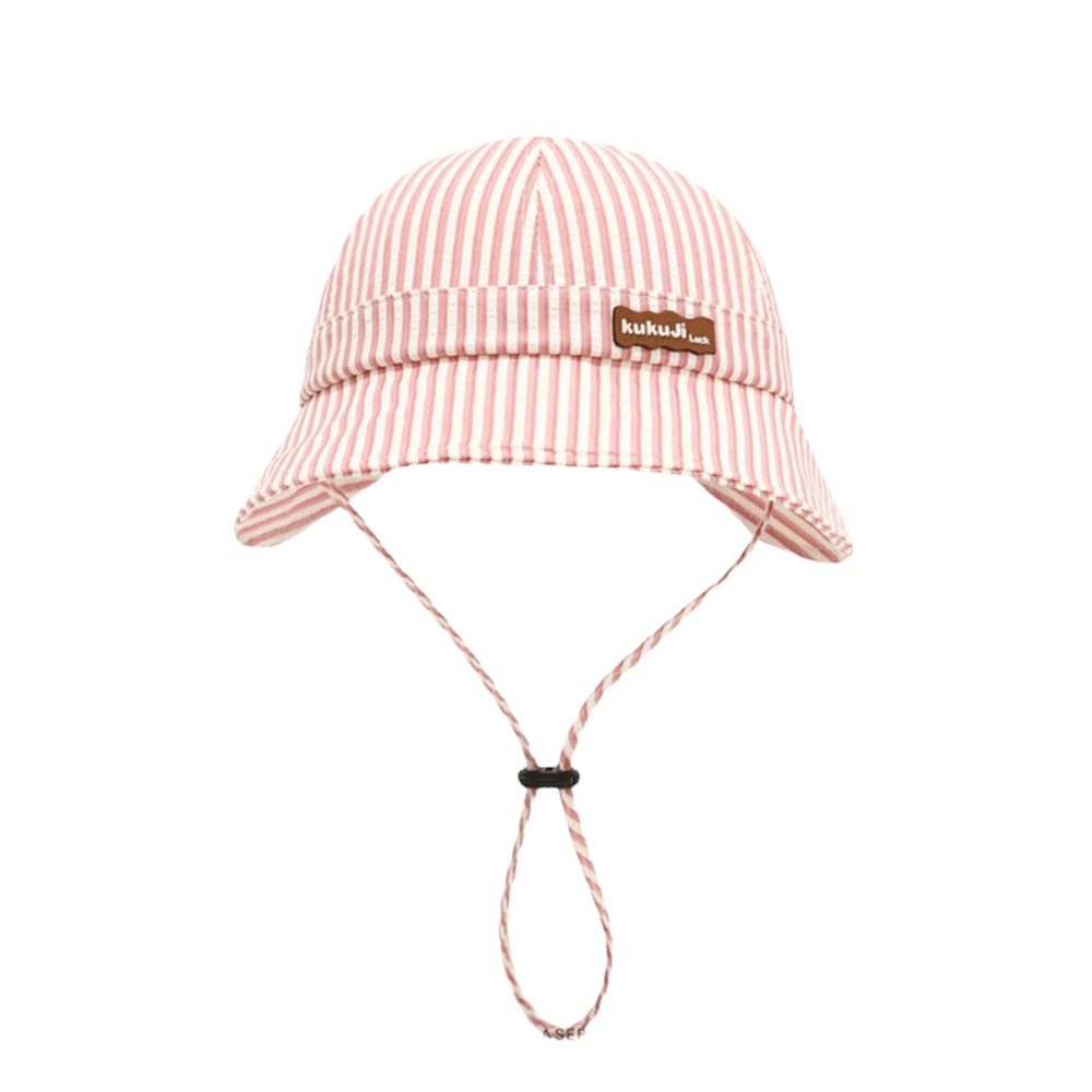 Nieuwe gestreepte baby bucket  - Bucket Hat Cotton recensie en prijs