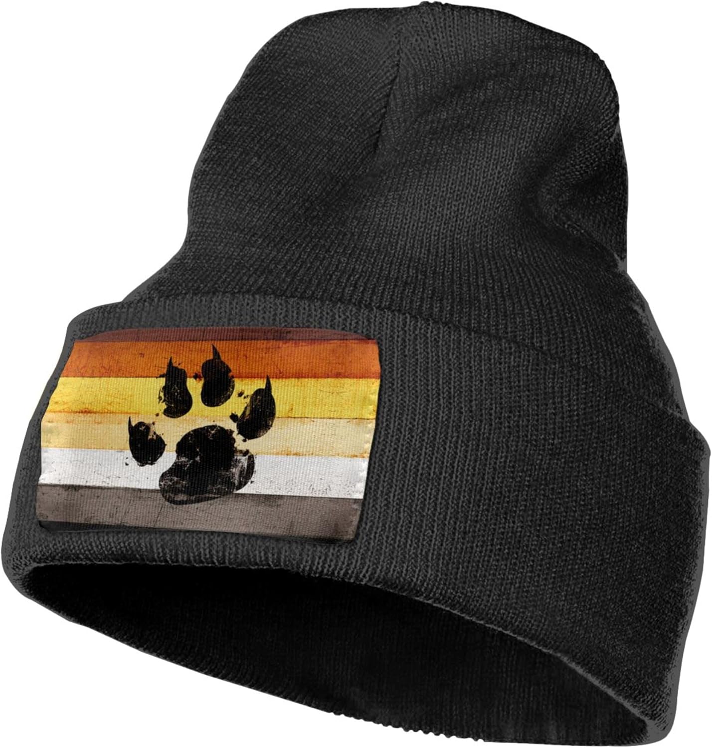 Gay vlag beerpoot LGBT gebreid - Beanie Cuffed Knit recensie en prijs