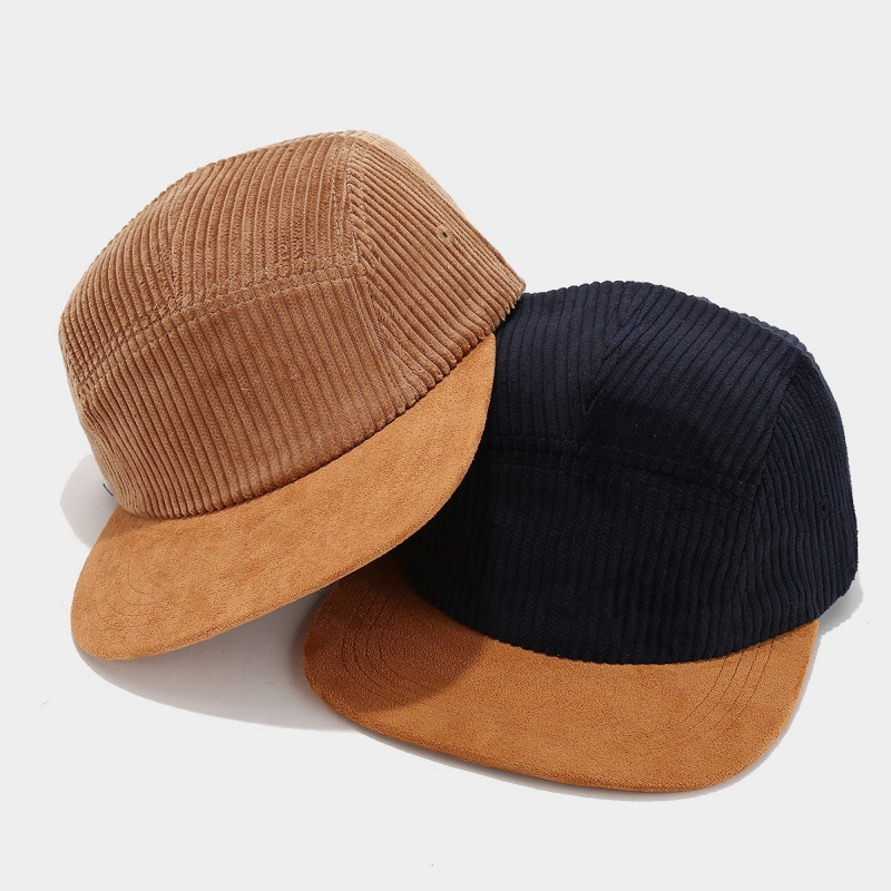 Retro corduroy 5-panel pet met - Corduroy Cap 5 Panel recensie en prijs