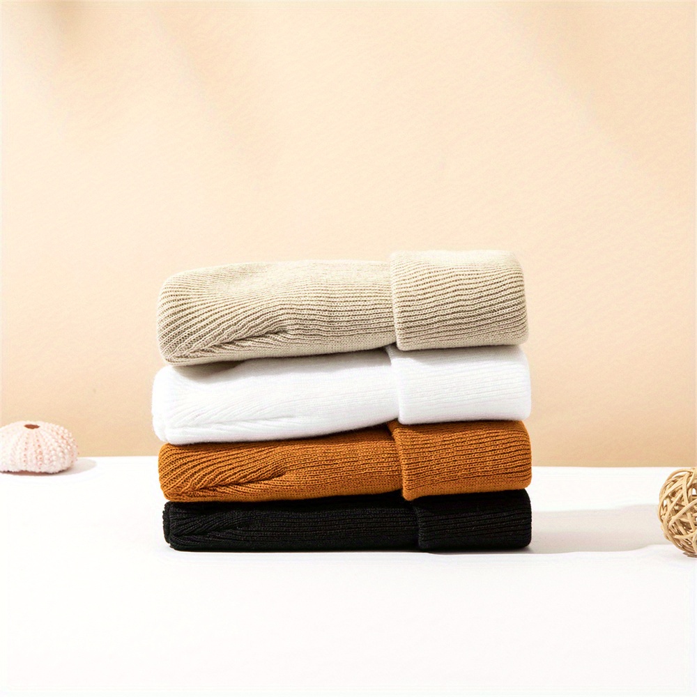 4 stuks babymutsje gebreide mu - Beanie Cuffed Knit recensie en prijs