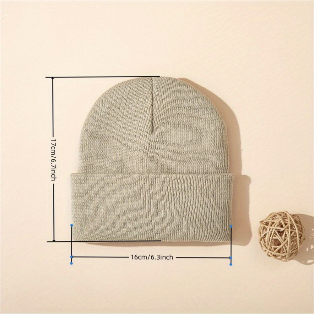 4 stuks babymutsje gebreide mu - Beanie Cuffed Knit recensie en prijs