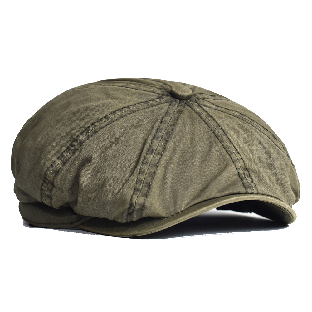 Gewassen katoenen krantenjonge - Newsboy Cap Ivy recensie en prijs