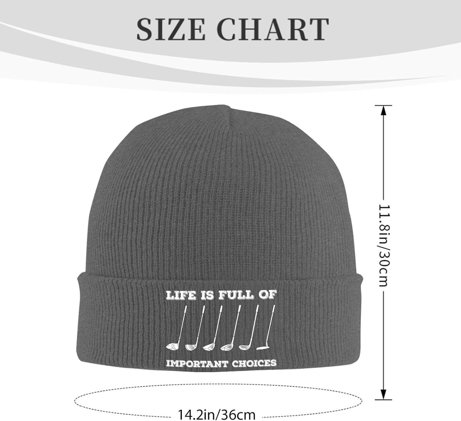 Het leven is vol met belangrij - Beanie Cuffed Knit recensie en prijs