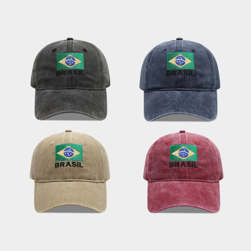 Vintage Braziliaanse vlag BRAS - Dad Hat Cotton recensie en prijs
